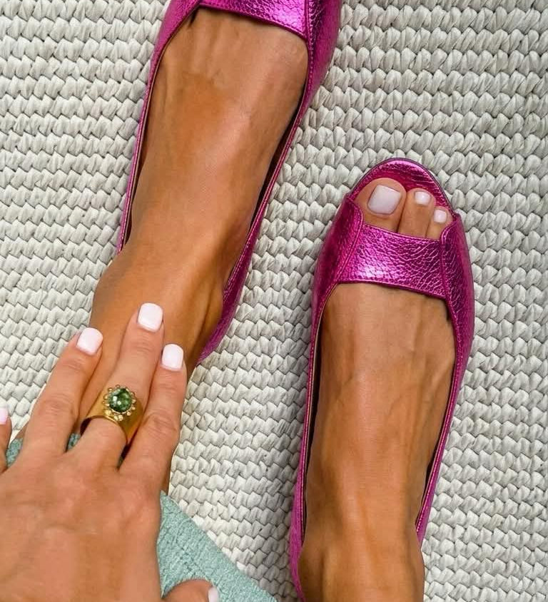 Adeline - Sandales Dorees Chic