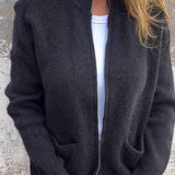 Ambre | Cardigan du Quotidien Léger, Coupe Décontractée, Layering Polyvalent
