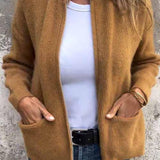 Ambre | Cardigan du Quotidien Léger, Coupe Décontractée, Layering Polyvalent