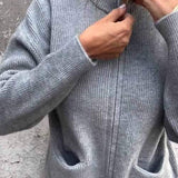 Ambre | Cardigan du Quotidien Léger, Coupe Décontractée, Layering Polyvalent