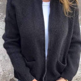 Ambre | Cardigan du Quotidien Léger, Coupe Décontractée, Layering Polyvalent