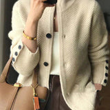 Colette | Cardigan Douillet et Luxueux, Pull en Maille Douce à Col Ouvert