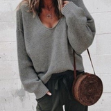 Fanny | Pull Decontracte a Col en V