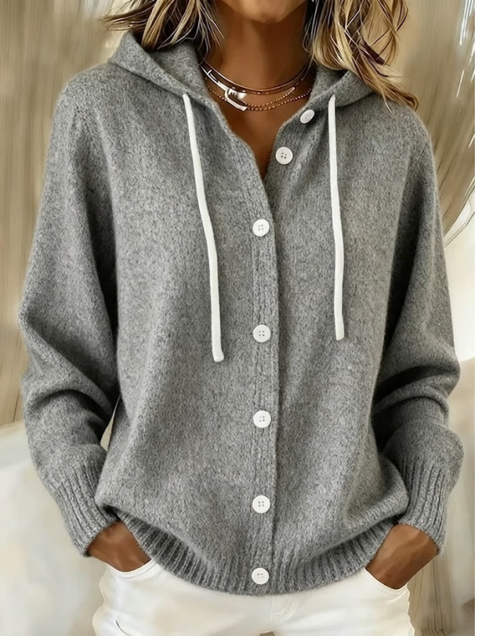 Solène | Cardigan à Boutons