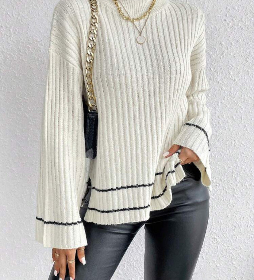 Emilie | Pull Cotele a Col Roule