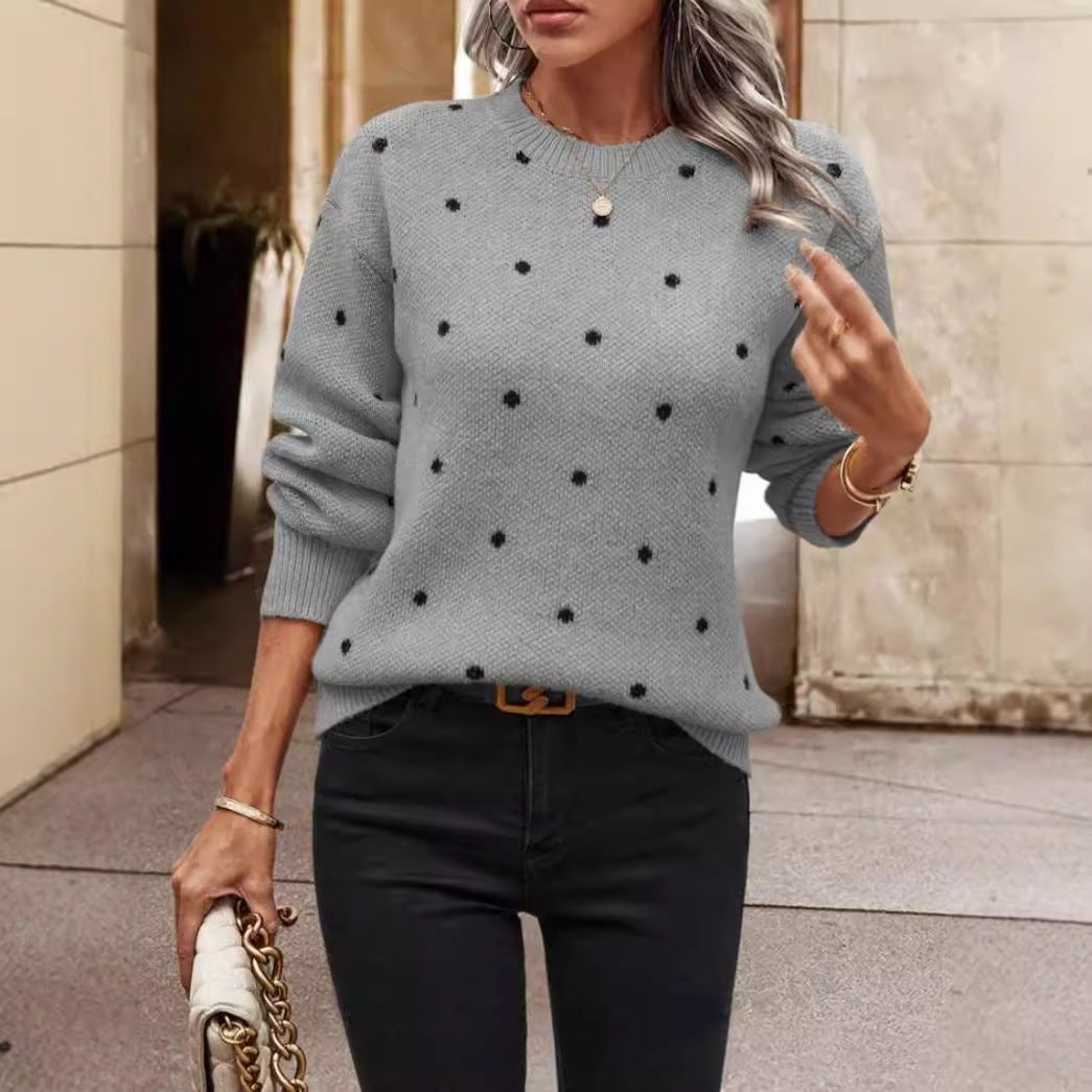 Madeleine | Pull a Pois Decontracte