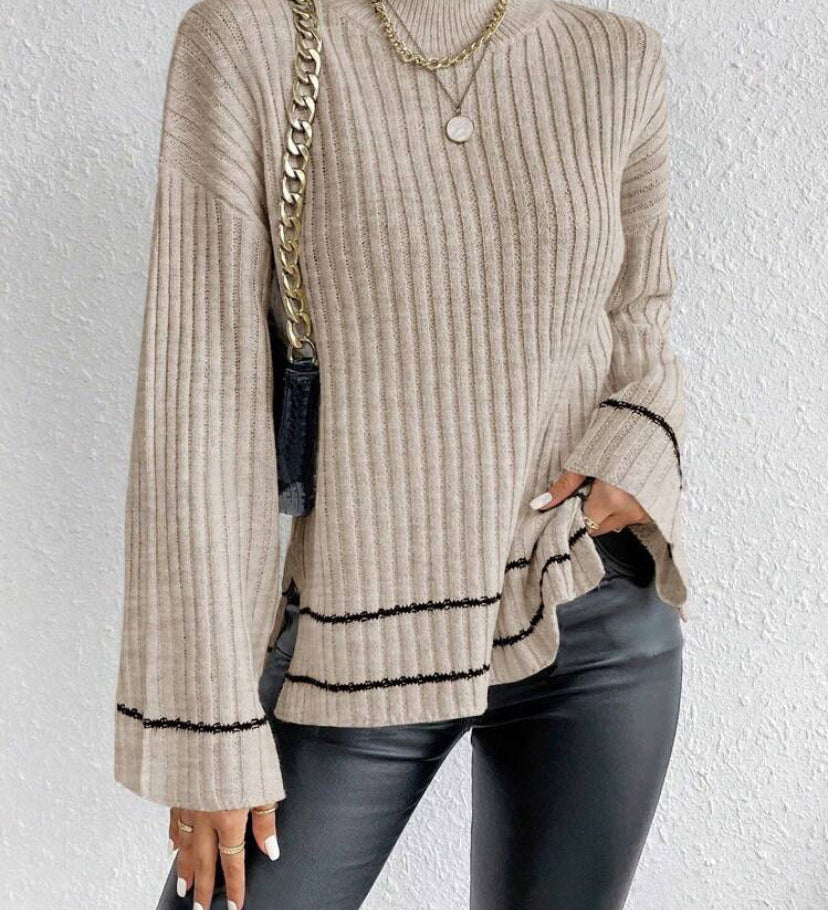 Emilie | Pull Cotele a Col Roule