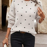 Madeleine | Pull a Pois Decontracte