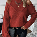 Rosalie | Pull Col Roule Epaules Denudees