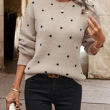 Madeleine | Pull a Pois Decontracte