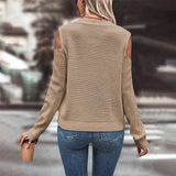 Juliette | Pull Torsade Epaules Denudees