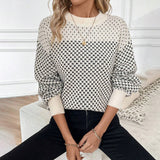 Suzanne | Pull Colorblock a Col Rond