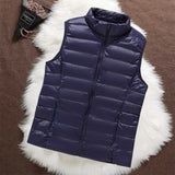 Gilet Matelassé Isa Bleu Marine