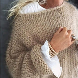 Emeline | Pull Oversize a Col Rond