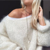 Emeline | Pull Oversize a Col Rond