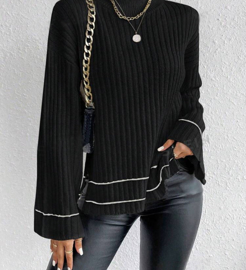 Emilie | Pull Cotele a Col Roule