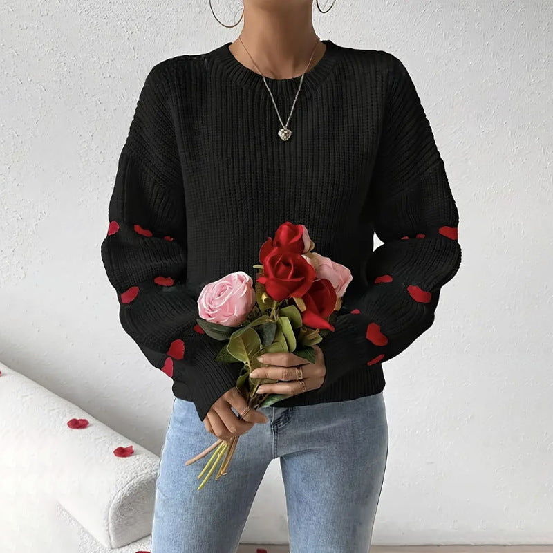 Amandine | Pull Decontracte a Col Rond