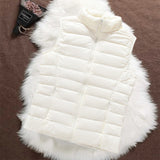 Gilet Matelassé Isa Blanc