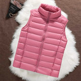 Gilet Matelassé Isa Saumon
