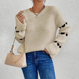 Amandine | Pull Decontracte a Col Rond