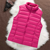 Gilet Matelassé Isa Rose
