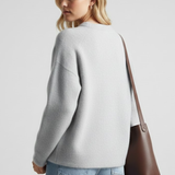 Constance | Pull Col Rond Epaules Tombantes