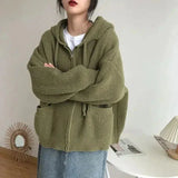 Camille | Sweat a Capuche Zippe pour Femme