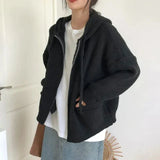 Camille | Sweat a Capuche Zippe pour Femme