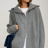 Noémie | Cardigan Oversize Décontracté à Col Ouvert