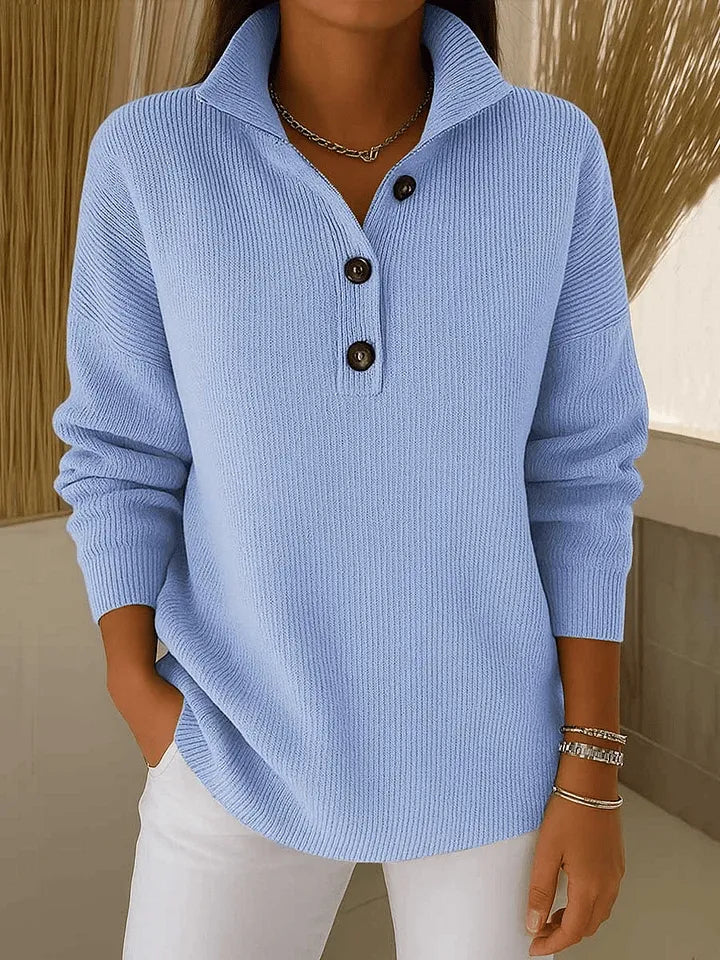 Florence | Pull Polo Col en V