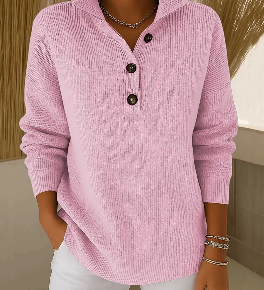Florence | Pull Polo Col en V