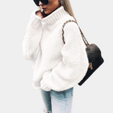 Simone | Pull Oversize a Col Roule