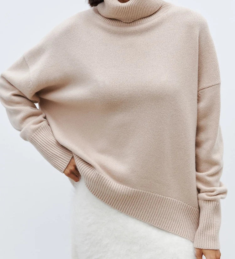 Colette | Pull Oversize a Col Roule