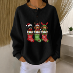 Émilie – Sweat Chiots noire