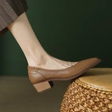 Camille | Chaussures à Talons Moyens