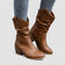 Vivian – Bottes en cuir orthopédique