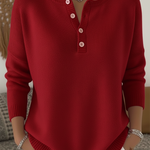Océane | Pull Boutoné Décontracté