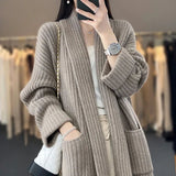 Anaïs | Cardigan en Maille Décontracté et Léger