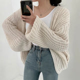 Capucine | Cardigan en Maille à Manches Amples