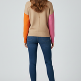 Angelique | Pull Col Haut a Poignets Coteles