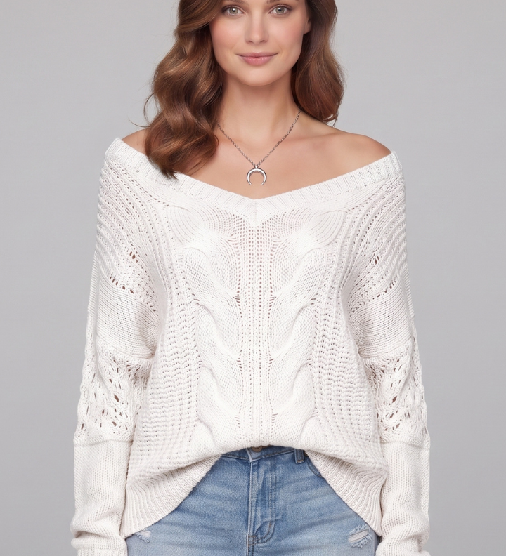 Berenice | Pull Oversize Col Rond