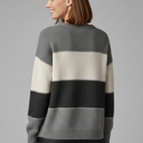 Celine | Pull Raye a Col Rond