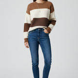 Estelle | Pull Raye a Manches Longues
