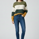 Estelle | Pull Raye a Manches Longues