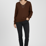Ingrid | Pull Pullover a Col en V