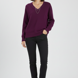 Ingrid | Pull Pullover a Col en V