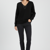 Ingrid | Pull Pullover a Col en V