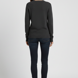Severine | Pull Col Rond a Ourlet Cotele