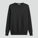 Severine | Pull Col Rond a Ourlet Cotele