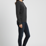 Severine | Pull Col Rond a Ourlet Cotele